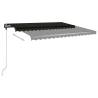 Freestanding Manual Retractable Awning 450x350 cm - Anthracite