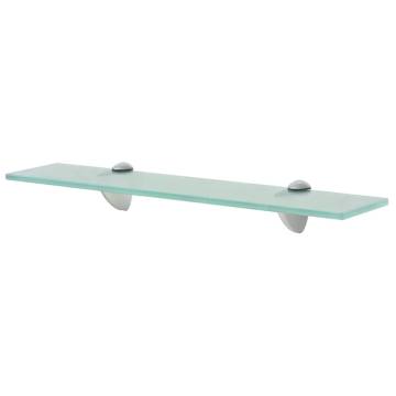 Stylish Floating Glass Shelves - 50x10 cm – 2 Pcs