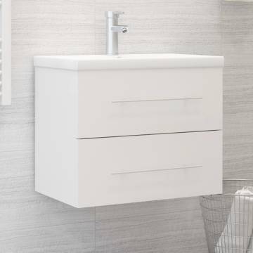 Sink Cabinet with Built-in Basin - Stylish Storage Solution