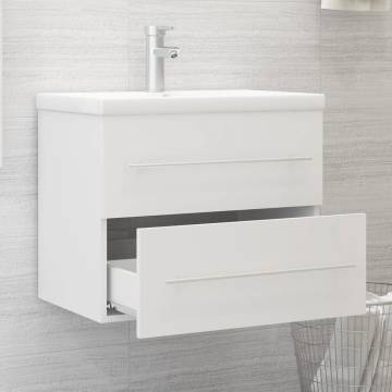 Sink Cabinet with Built-in Basin - Stylish Storage Solution