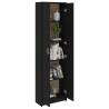 Stylish Black Hallway Wardrobe - 55x25x189 cm | HipoMarket