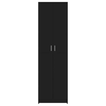 Stylish Black Hallway Wardrobe - 55x25x189 cm | HipoMarket