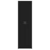 Stylish Black Hallway Wardrobe - 55x25x189 cm | HipoMarket