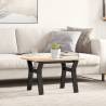 Cast Iron Y-Frame Coffee Table Legs - 50x40x38 cm