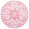 Trendy Pink Outdoor Carpet Ø200 cm - UV Resistant & Reversible