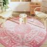 Trendy Pink Outdoor Carpet Ø200 cm - UV Resistant & Reversible