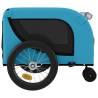 Pet Bike Trailer - Blue and Black Oxford Fabric & Iron