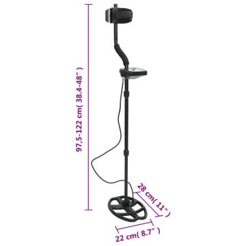 Metal Detector with 20 cm Depth & LCD Display | HipoMarket