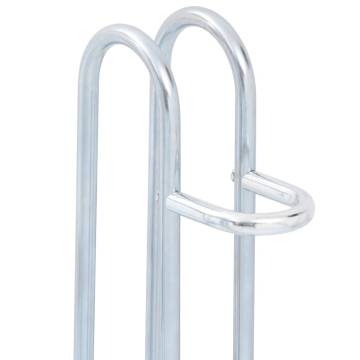 Bicycle Stand for 3 Bikes - Galvanised Steel | Hipo Market