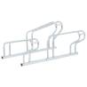 Galvanised Steel Bicycle Stand for 3 Bikes - Space Saving