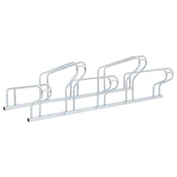 Bicycle Stand for 5 Bikes - Durable Galvanised Steel | HipoMarket