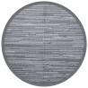 Outdoor Carpet Grey Ø160 cm PP - Stylish & Durable Rug