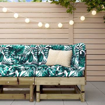 Garden Corner Sofa - Impregnated Pine Wood for Your Outdoor Space