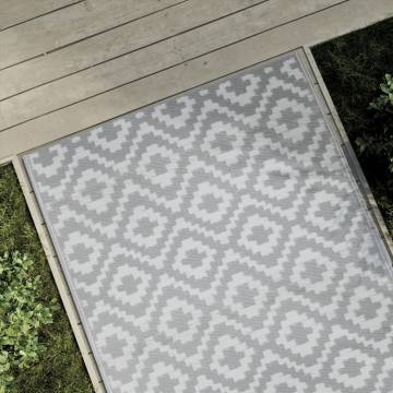 Stylish Outdoor Carpet Grey 120x180 cm - Durable & UV-Resistant