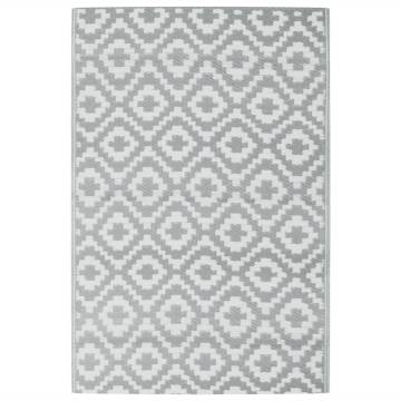 Stylish Outdoor Carpet Grey 120x180 cm - Durable & UV-Resistant