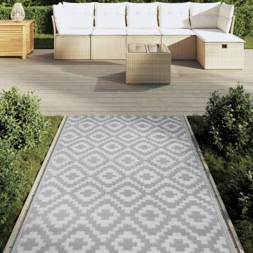 Stylish Outdoor Carpet Grey 120x180 cm - Durable & UV-Resistant