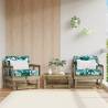 Garden Chairs 2 pcs Impregnated Wood Pine Colour natural impregnated Quantity in Package 1 Model armchair (2 pcs) 