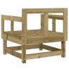 Garden Chairs 2 pcs - Impregnated Wood Pine | HipoMarket