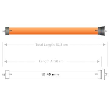 Tubular Motors 3 pcs 40 Nm - High Power & Easy Installation