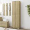 Hallway Wardrobe Sonoma Oak 55x25x189 cm Engineered Wood Colour sonoma oak Quantity in Package 1 Amount 