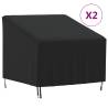 Garden Chair Covers - 2 pcs 90x90x50/75 cm - Waterproof & UV Protectio