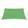 Light Green Sunshade Sail 3x3m HDPE - 90% UV Protection