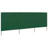 3-panel Wind Screen Fabric 400x120 cm Green Colour green Size 400 x 120 cm Quantity in Package 1 