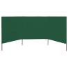 3-Panel Wind Screen 400x120 cm Green | Durable & Stylish