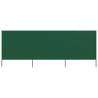 3-Panel Wind Screen 400x120 cm Green | Durable & Stylish