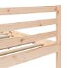 Solid Wood Pine Bed Frame 200x200 cm - Modern Bedroom Style