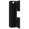 Stylish Black Bathroom Furniture Set - Create Extra Storage