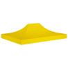 Yellow Party Tent Roof 4.5x3m - Durable & UV Resistant