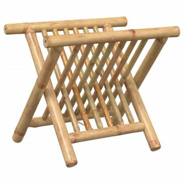 Bamboo Magazine Rack - Stylish & Durable | Hipo Market