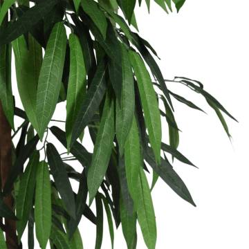 Artificial Mango Tree - 300 Leaves, 80 cm Green | Hipomarket