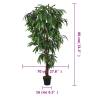 Artificial Mango Tree - 300 Leaves, 80 cm Green | Hipomarket