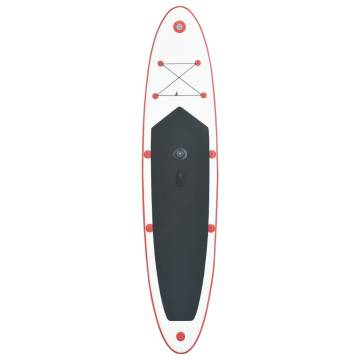 Inflatable SUP Board with Sail Set - Red & White