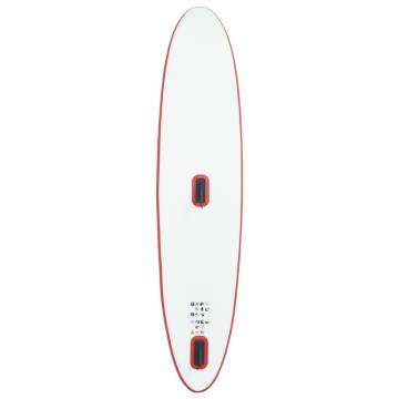 Inflatable SUP Board with Sail Set - Red & White