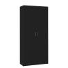 Shoe Cabinet Black 80x35.5x180 cm - Elegant Storage Solution