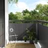 Balcony Screen Anthracite 400x100 cm Poly Rattan Colour anthracite Size 400 x 100 cm Quantity in Package 1 