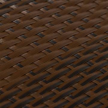 Brown & Black Balcony Screen 500x80 cm | Hipomarket