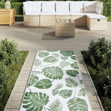 Trendy Outdoor Carpet Green 80x250 cm - UV Resistant