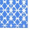 Trendy Outdoor Carpet Blue and White 140x200 cm PP