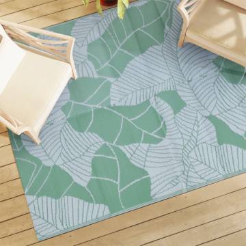 Outdoor Carpet Green 190x290 cm - UV Resistant & Stylish Design