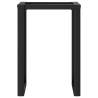 O-Frame Dining Table Legs 60x40x73 cm - Cast Iron | HipoMarket