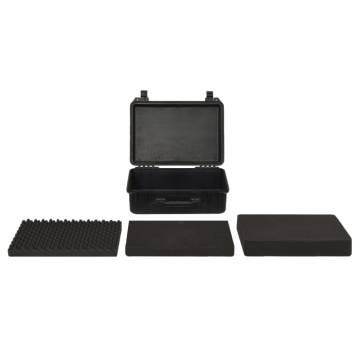 Portable Flight Case Black 47x36x18 cm - Heavy-Duty Protection