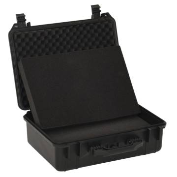 Portable Flight Case Black 47x36x18 cm - Heavy-Duty Protection