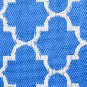 Outdoor Rug Blue 160x230 cm - Trendy Carpet for Your Space