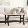 Coffee Table Legs Y-Frame 80x40x43 cm Cast Iron - Hipomarket