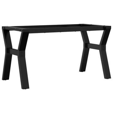 Coffee Table Legs Y-Frame 80x40x43 cm Cast Iron - Hipomarket