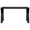 Coffee Table Legs Y-Frame 80x40x43 cm Cast Iron - Hipomarket